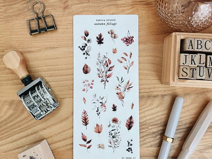 Stickers - Autumn Foliage - ColorSwatch