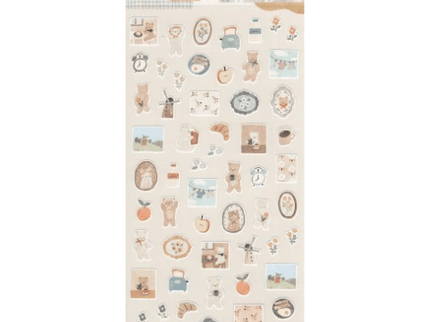 Stickers - Bear and Morning - ColorSwatch