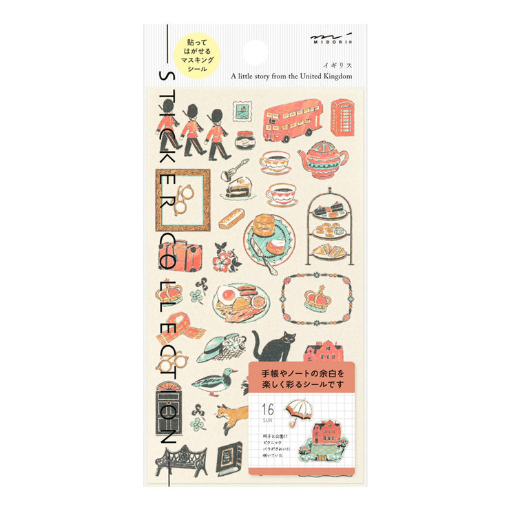 Stickers - British Motifs - ColorSwatch