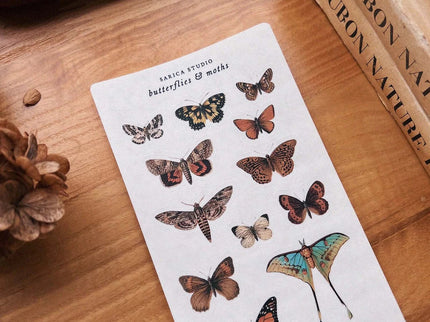 Stickers - Butterflies & Moths - ColorSwatch