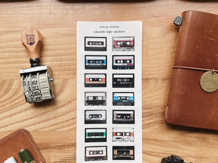Stickers - Cassette Tape - ColorSwatch
