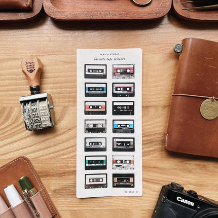 Stickers - Cassette Tape - ColorSwatch