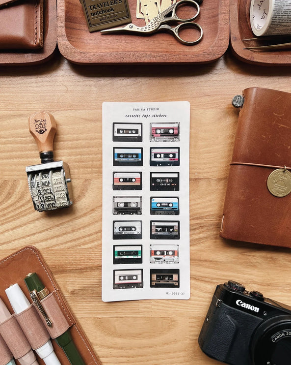 Stickers - Cassette Tape - ColorSwatch