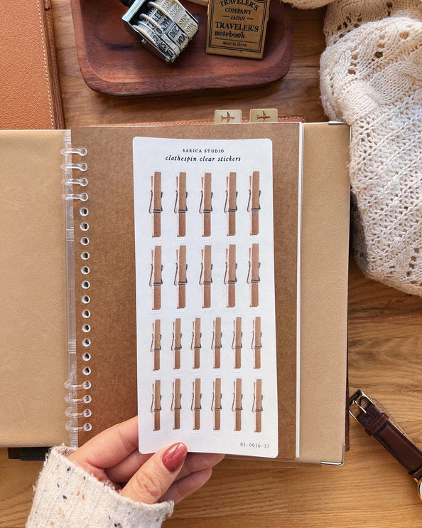 Stickers - Clothespin - ColorSwatch