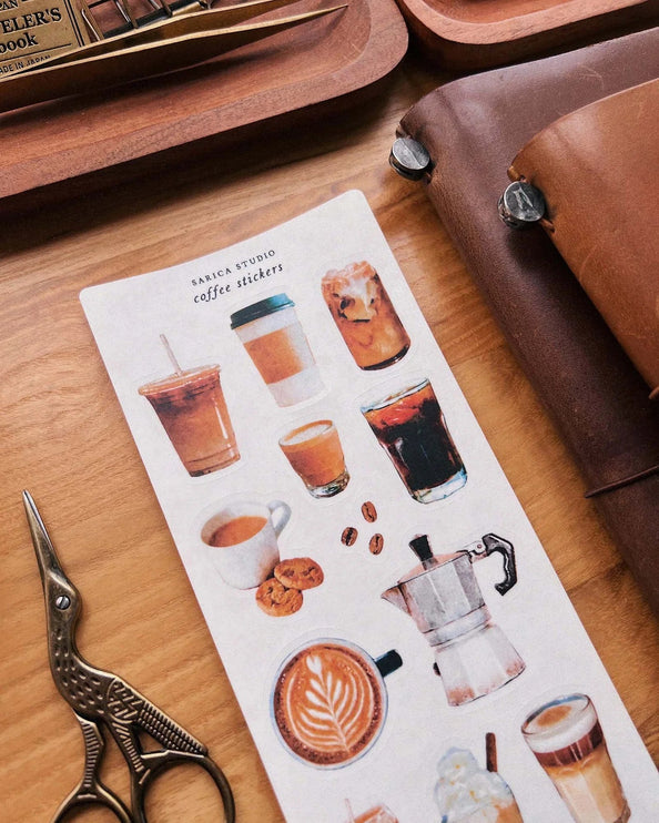 Stickers - Coffee - ColorSwatch