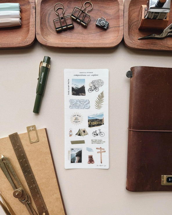 Stickers - Compositions 02: Explore - ColorSwatch