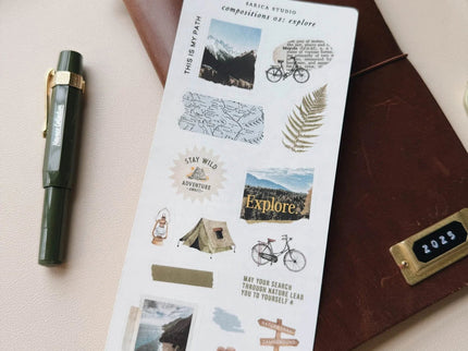 Stickers - Compositions 02: Explore - ColorSwatch