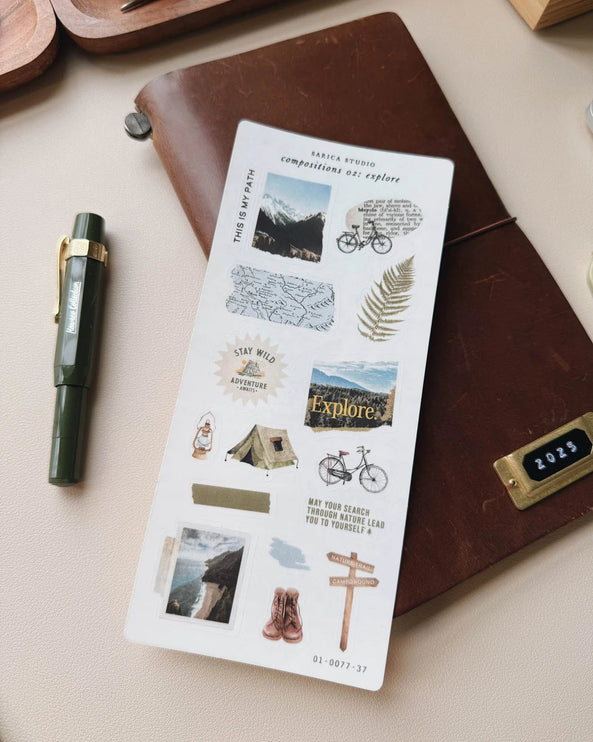 Stickers - Compositions 02: Explore - ColorSwatch