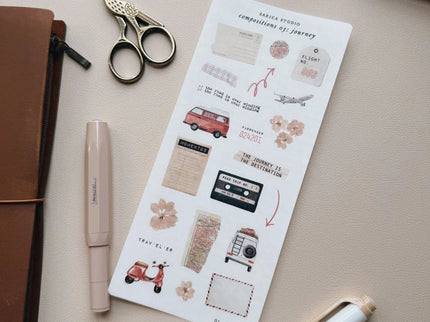 Stickers - Compositions 03: Journey - ColorSwatch