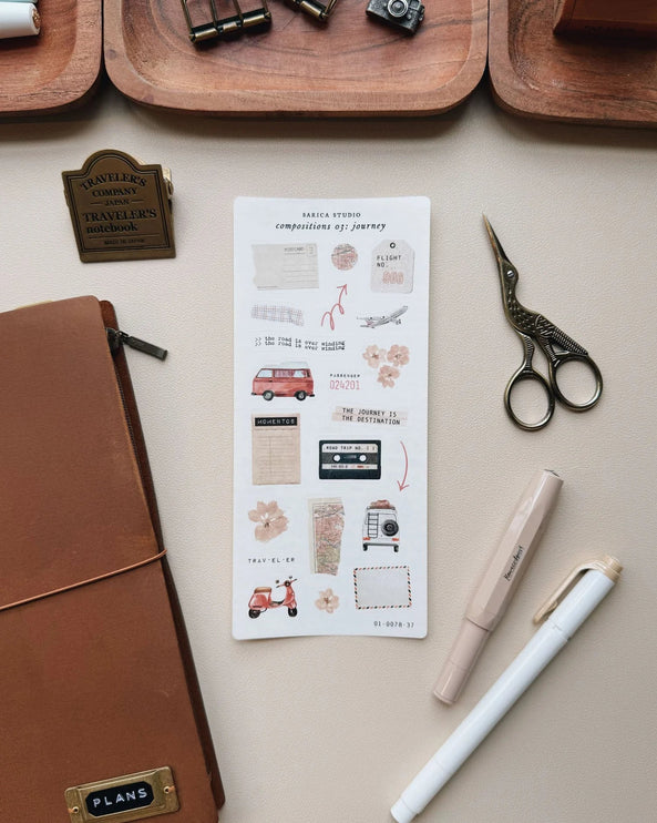 Stickers - Compositions 03: Journey - ColorSwatch