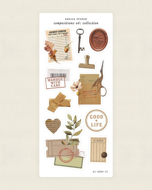Stickers - Compositions 06: Collection - ColorSwatch