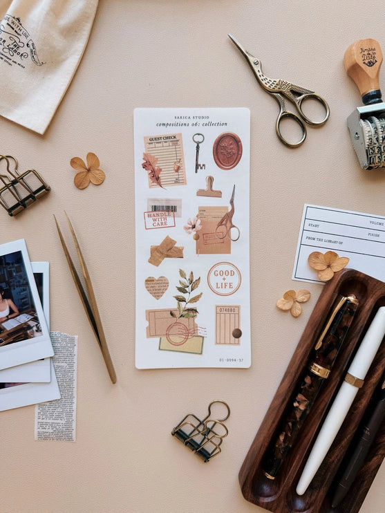 Stickers - Compositions 06: Collection - ColorSwatch