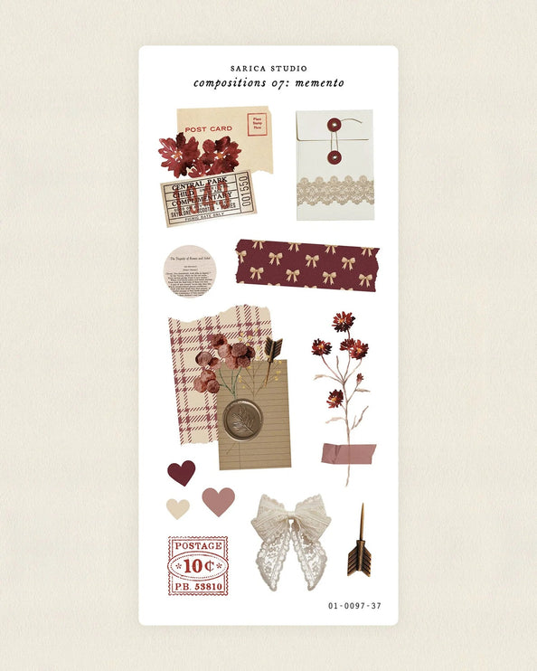 Stickers - Compositions 07: Memento - ColorSwatch