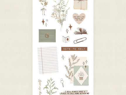 Stickers - Compositions 09: Self-love - ColorSwatch