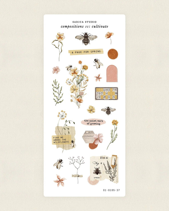 Stickers - Compositions 11: Cultivate - ColorSwatch