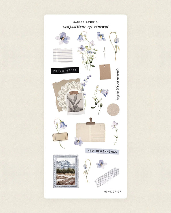 Stickers - Compositions 13: Renewal - ColorSwatch