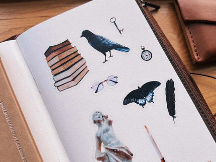 Stickers - Dark Academia - ColorSwatch