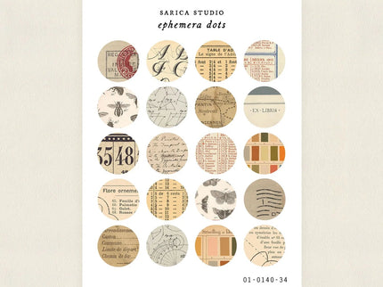 Stickers - Ephemera Dots - ColorSwatch