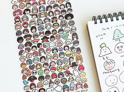 Stickers - Faces - ColorSwatch