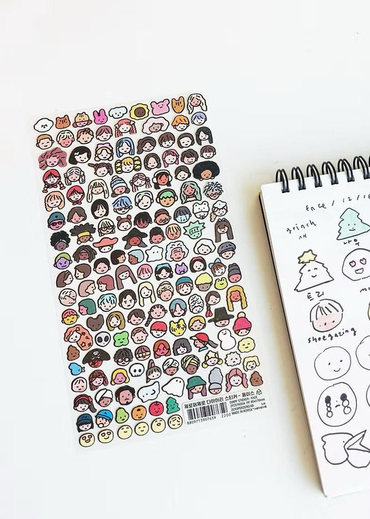 Stickers - Faces - ColorSwatch