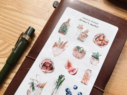 Stickers - Farmer's Market - ColorSwatch