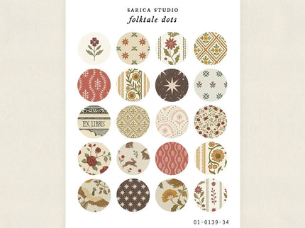 Stickers - Folktale Dots - ColorSwatch