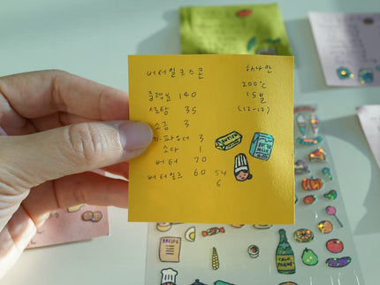 Stickers - Food - ColorSwatch