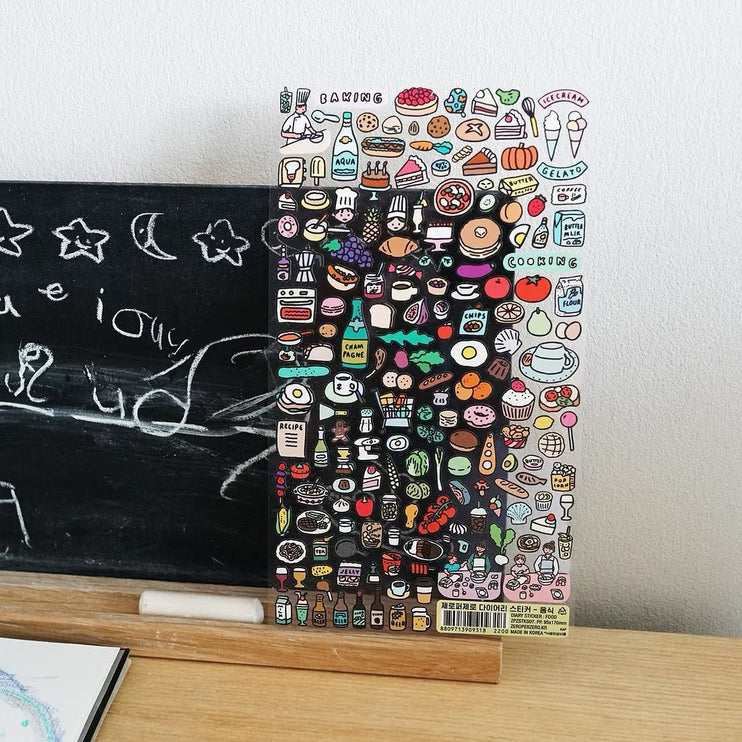 Stickers - Food - ColorSwatch