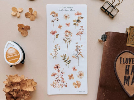 Stickers - Golden Hour Flora - ColorSwatch