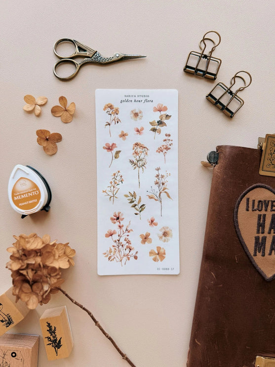 Stickers - Golden Hour Flora - ColorSwatch