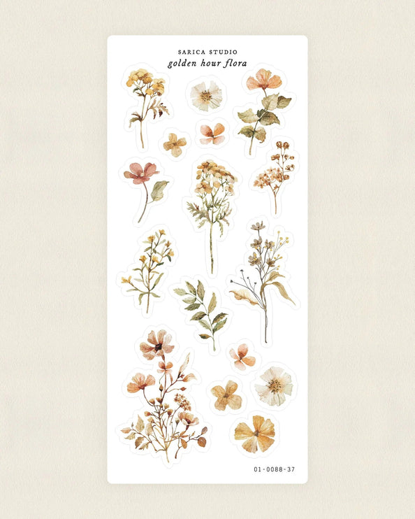 Stickers - Golden Hour Flora - ColorSwatch