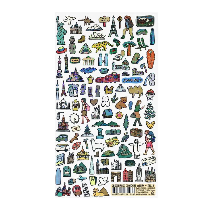 Stickers - Journey - ColorSwatch