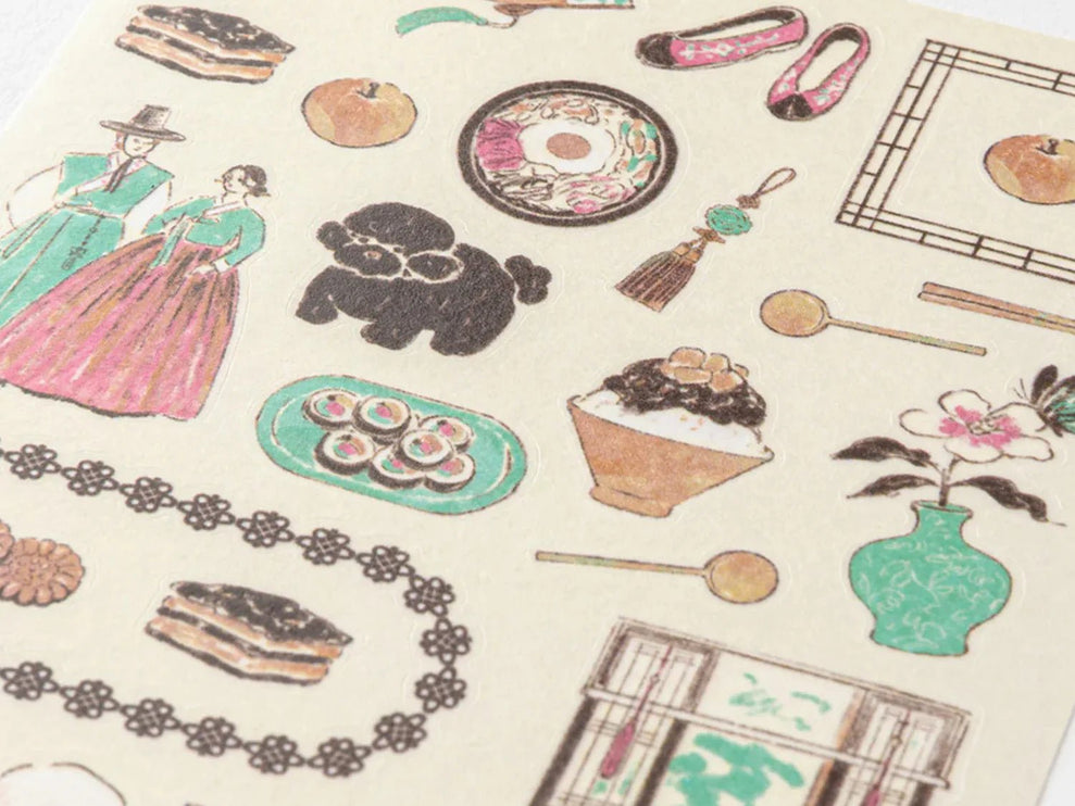 Stickers - Korean Motifs - ColorSwatch