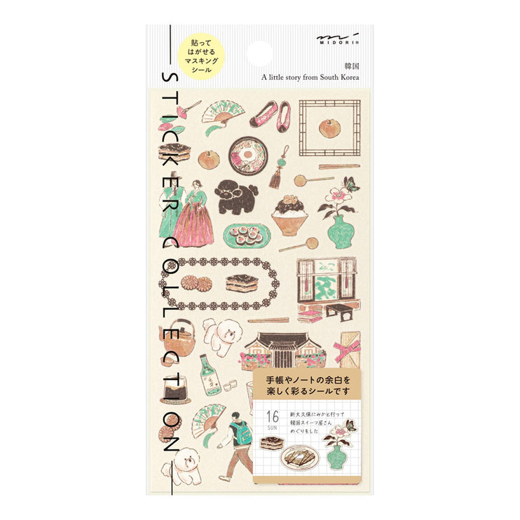 Stickers - Korean Motifs - ColorSwatch