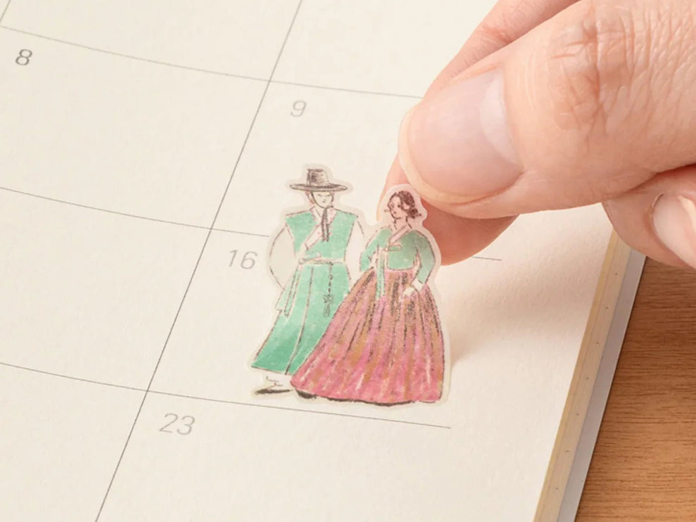 Stickers - Korean Motifs - ColorSwatch