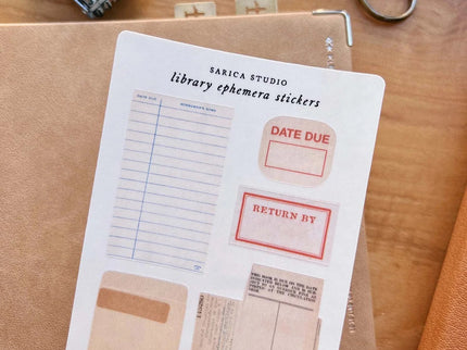 Stickers - Library Ephemera - ColorSwatch