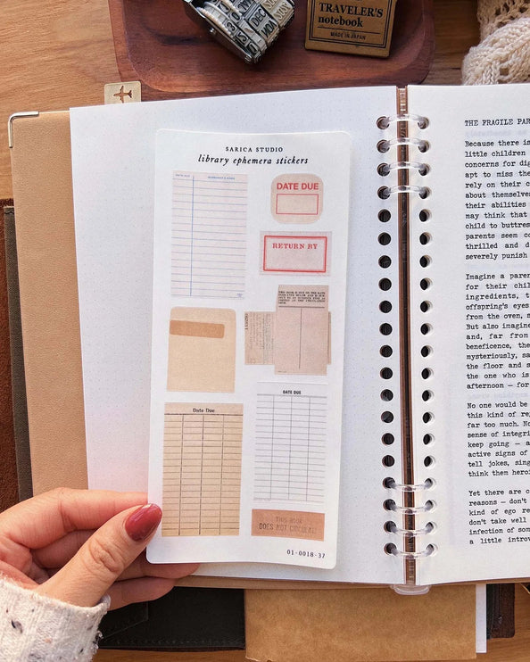 Stickers - Library Ephemera - ColorSwatch