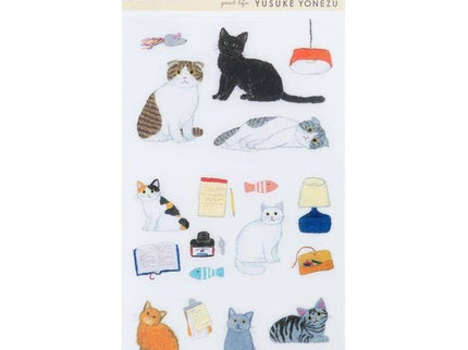 Stickers Mate - Gatos (Yusuke Yonezu) - ColorSwatch