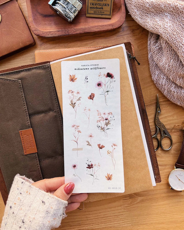 Stickers - Midautumn Wildflowers - ColorSwatch