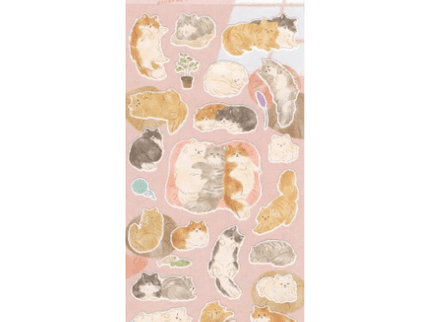 Stickers - Nap Family - Gatos - ColorSwatch