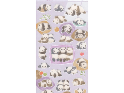 Stickers - Nap Family - Pandas - ColorSwatch