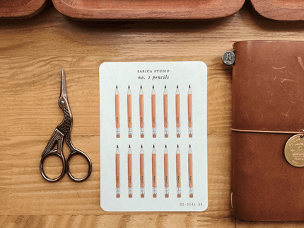 Stickers - No. 2 Pencil - ColorSwatch