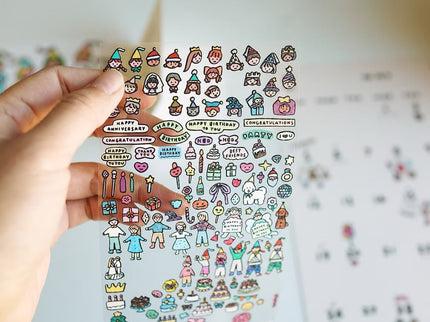 Stickers - Party - ColorSwatch