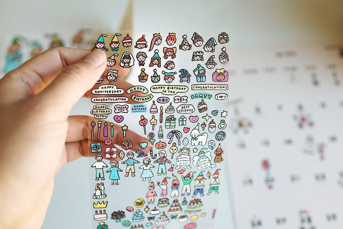 Stickers - Party - ColorSwatch