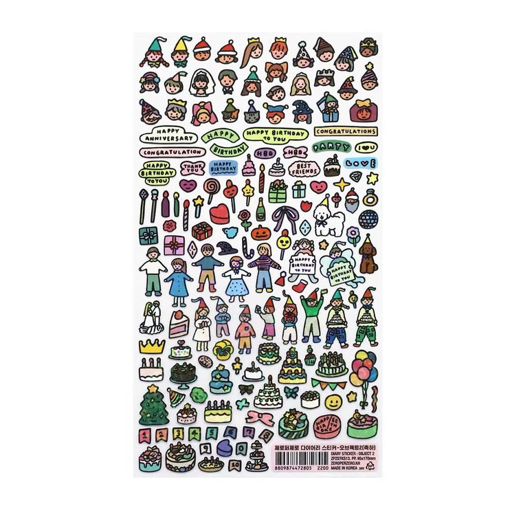 Stickers - Party - ColorSwatch