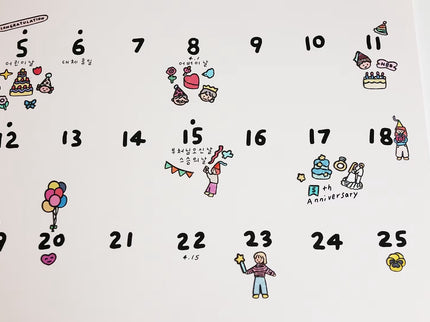 Stickers - Party - ColorSwatch