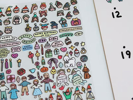 Stickers - Party - ColorSwatch