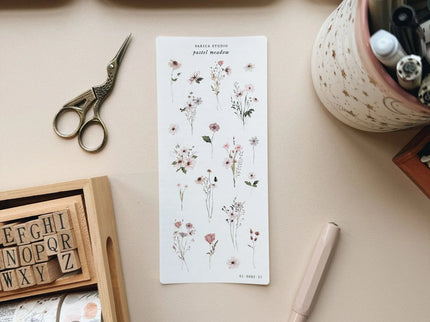 Stickers - Pastel Meadow - ColorSwatch