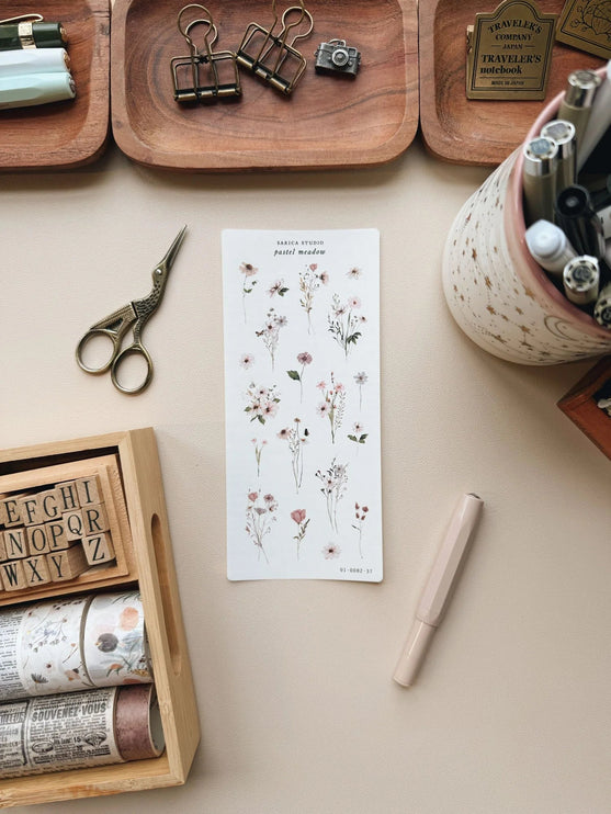 Stickers - Pastel Meadow - ColorSwatch