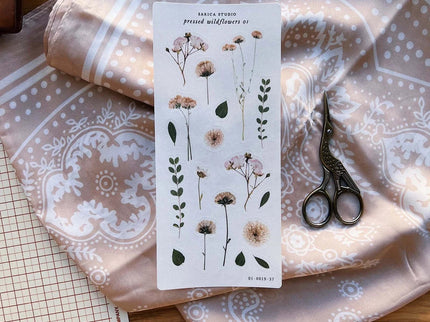 Stickers - Pressed Wildflowers 01 - ColorSwatch